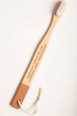 Зубная щётка ЗАПОРОЖЕЦ Bamboo Toothbrush SS18 Rebyata фото